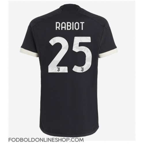 Juventus Adrien Rabiot #25 Tredjetrøje 2023-24 Kortærmet